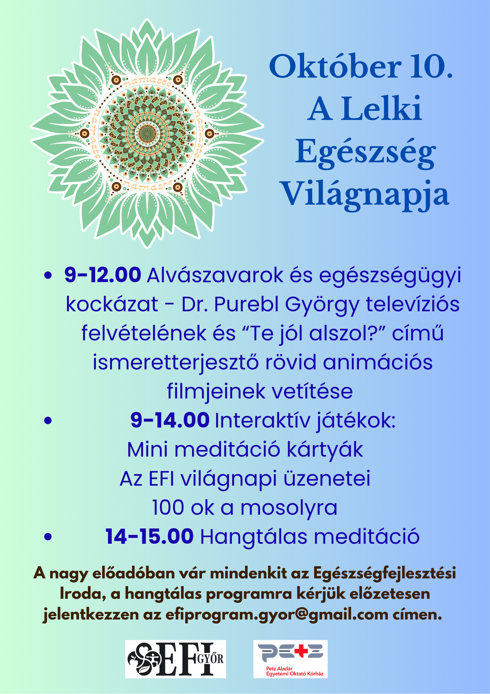 Lelki egészség világnapja