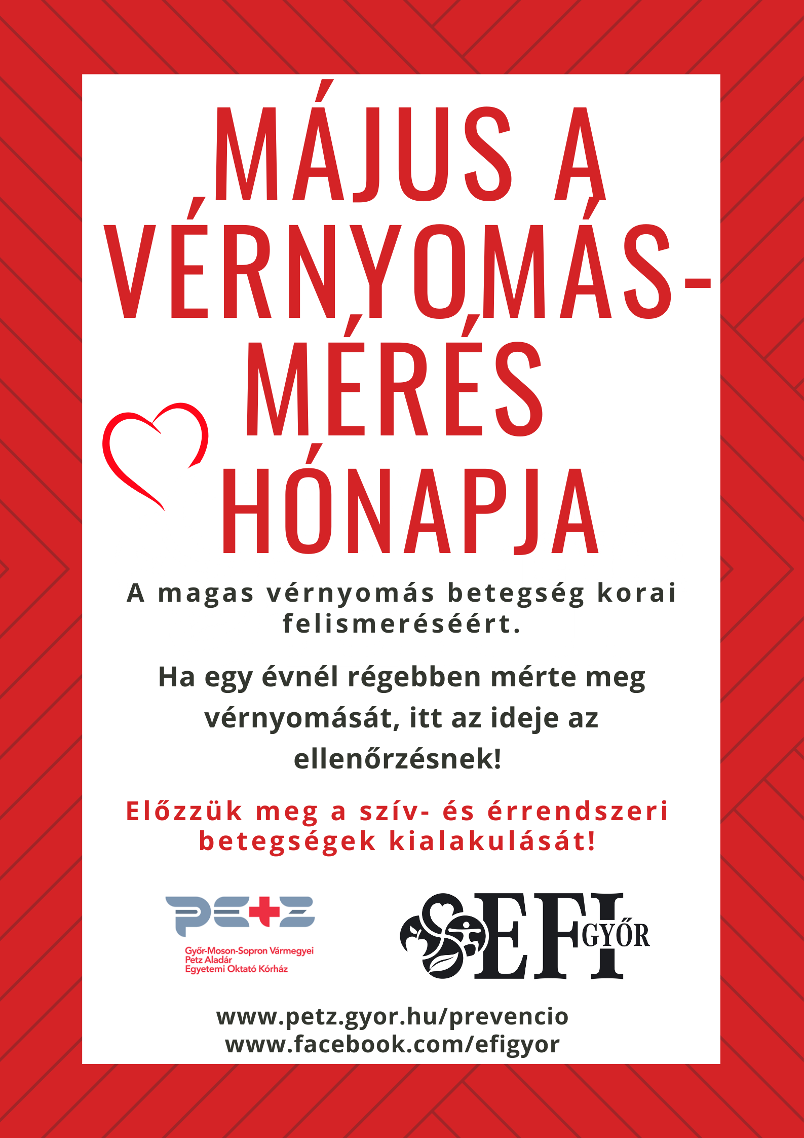 Május - a magas vérnyomásmérés honlapja