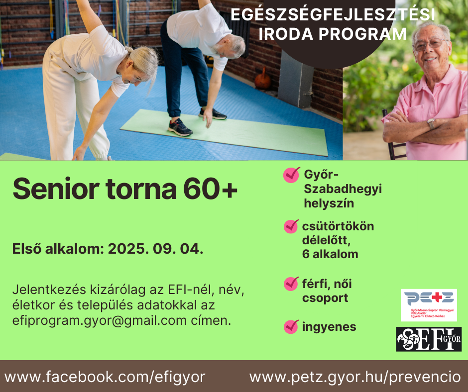 Senior torna 60+