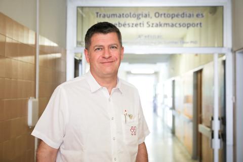 Dr. Gunther Tibor PhD Fotó: Csapó Balázs/Kisalföld
