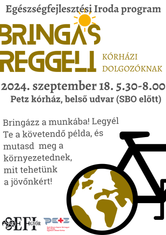 Munkahelyi Bringás reggeli kórházi dolgozóknak 2024. szeptember 