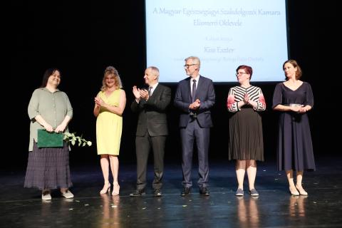 A Magyar Egészségügyi Szakdolgozói Kamara Elismerő Oklevele