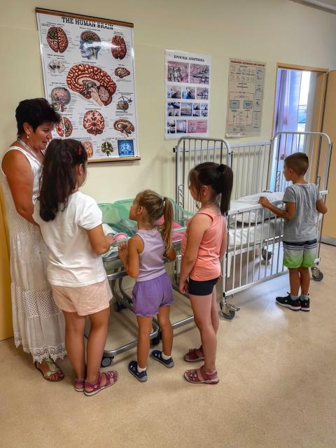 Nyári táborozók a Skill laborban