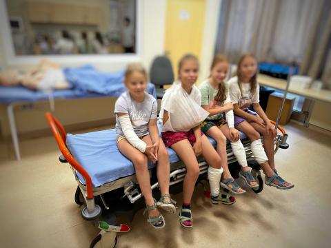 Nyári táborozók a Skill laborban