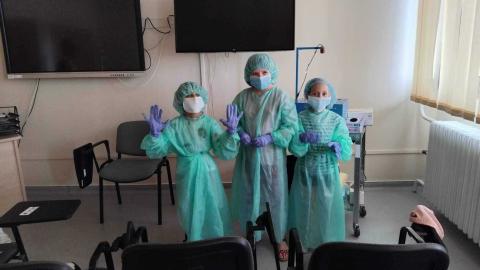 Nyári táborozók a Skill laborban