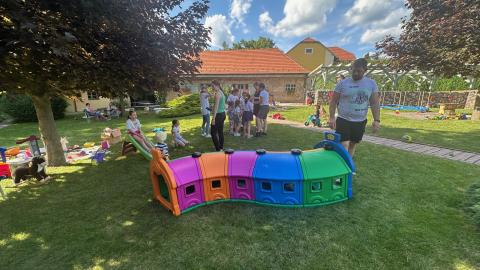 Gyerekjátékok színesítették a hétvégét