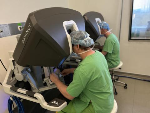 a Da Vinci használata közben