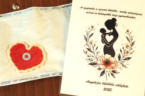 Az anyatejes táplálás hete alkalmából meglepetés az édesanyák számára