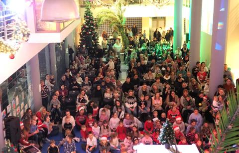 A gyerekek már nagyon várták a Mikulást